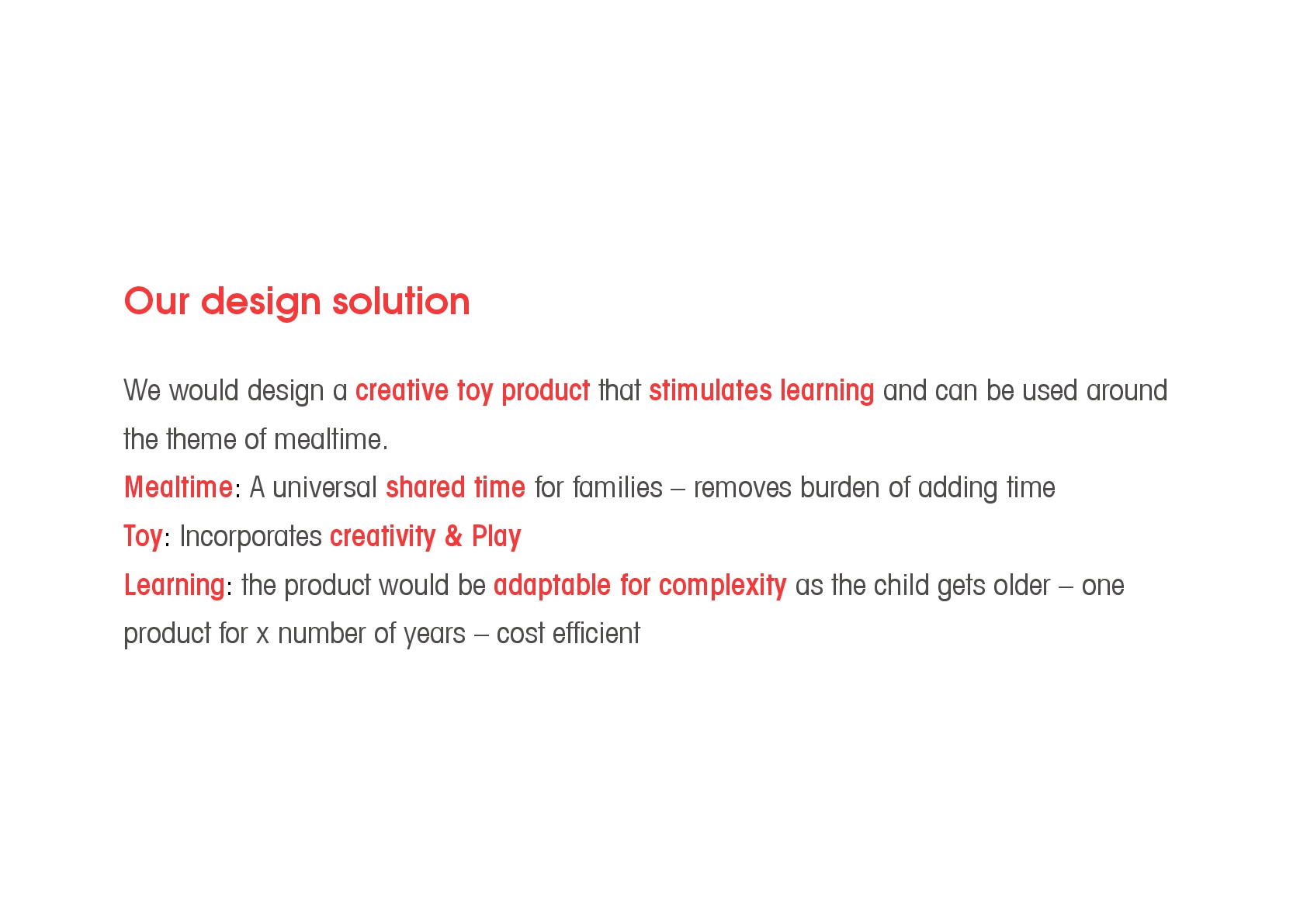 design solution